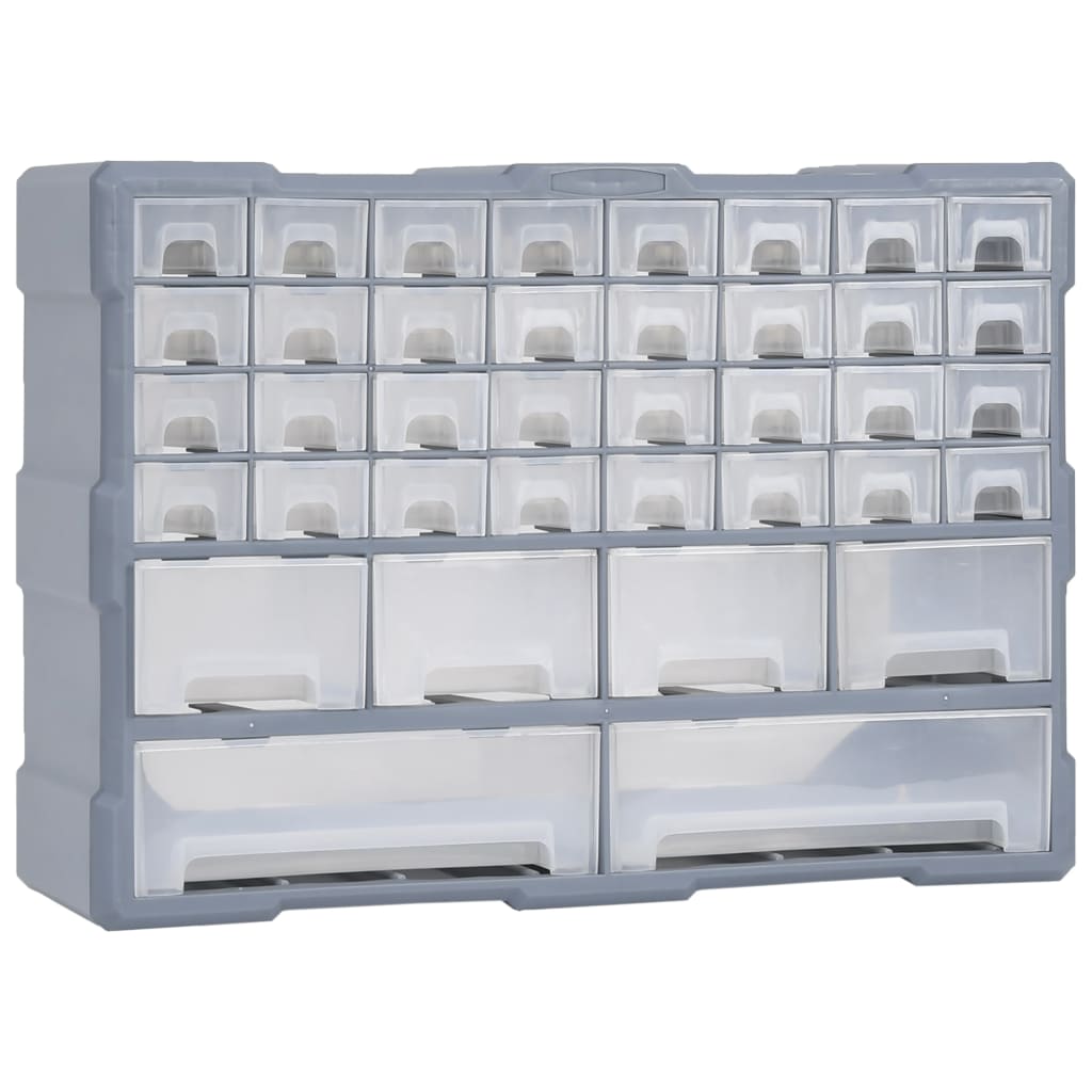 Organizzatore Vidaxl con 38 cassetti 52x16x37,5 cm