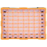 Organizador de Vidaxl con 64 cajones 52x16x37.5 cm