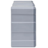 Organizadores de Vidaxl con 12 cajones 2 PCS 26.5x16x26 cm