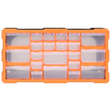 Vidaxl organiser met 22 lades 49x16x25,5 cm