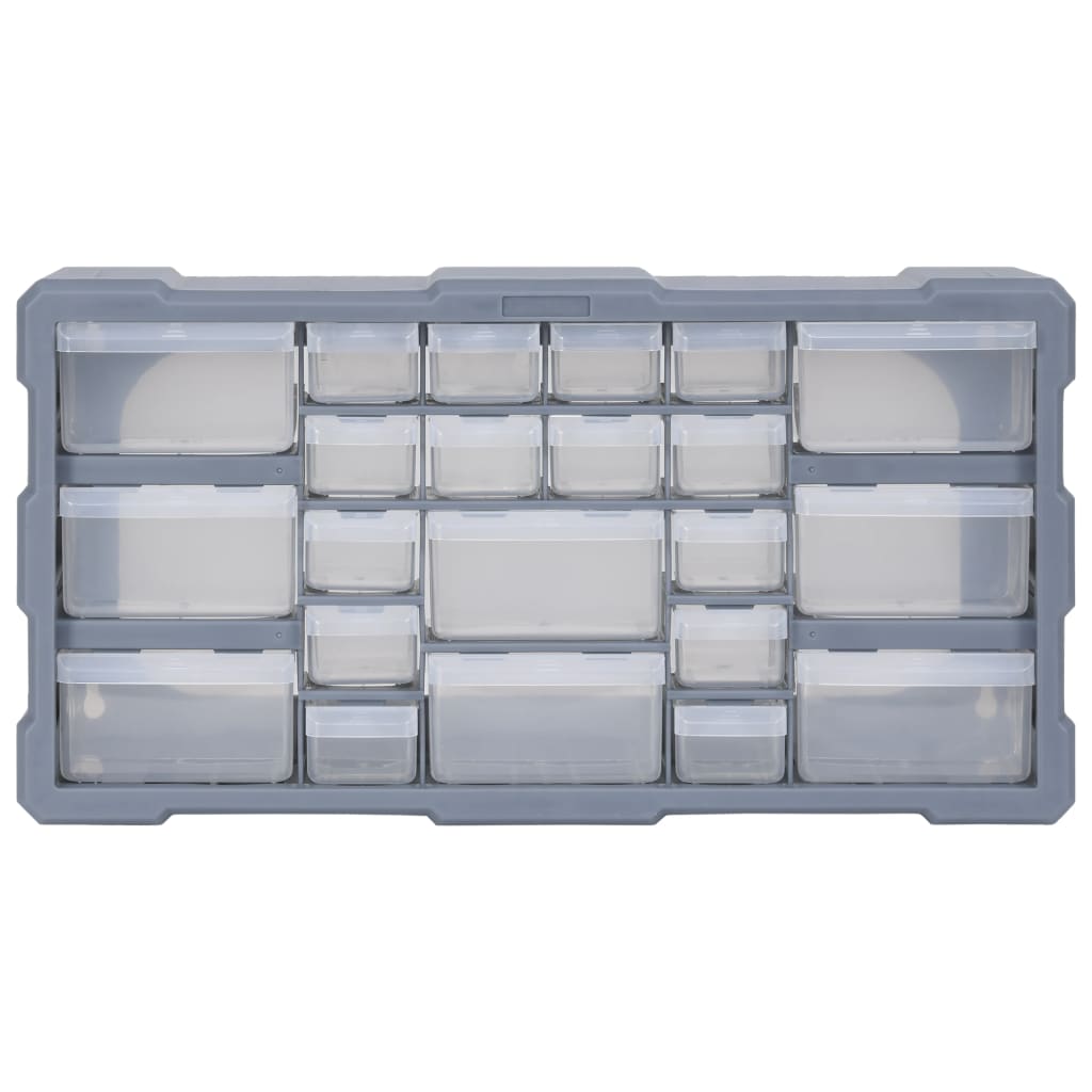 Vidaxl Organizer with 22 drawers 49x16x25.5 cm