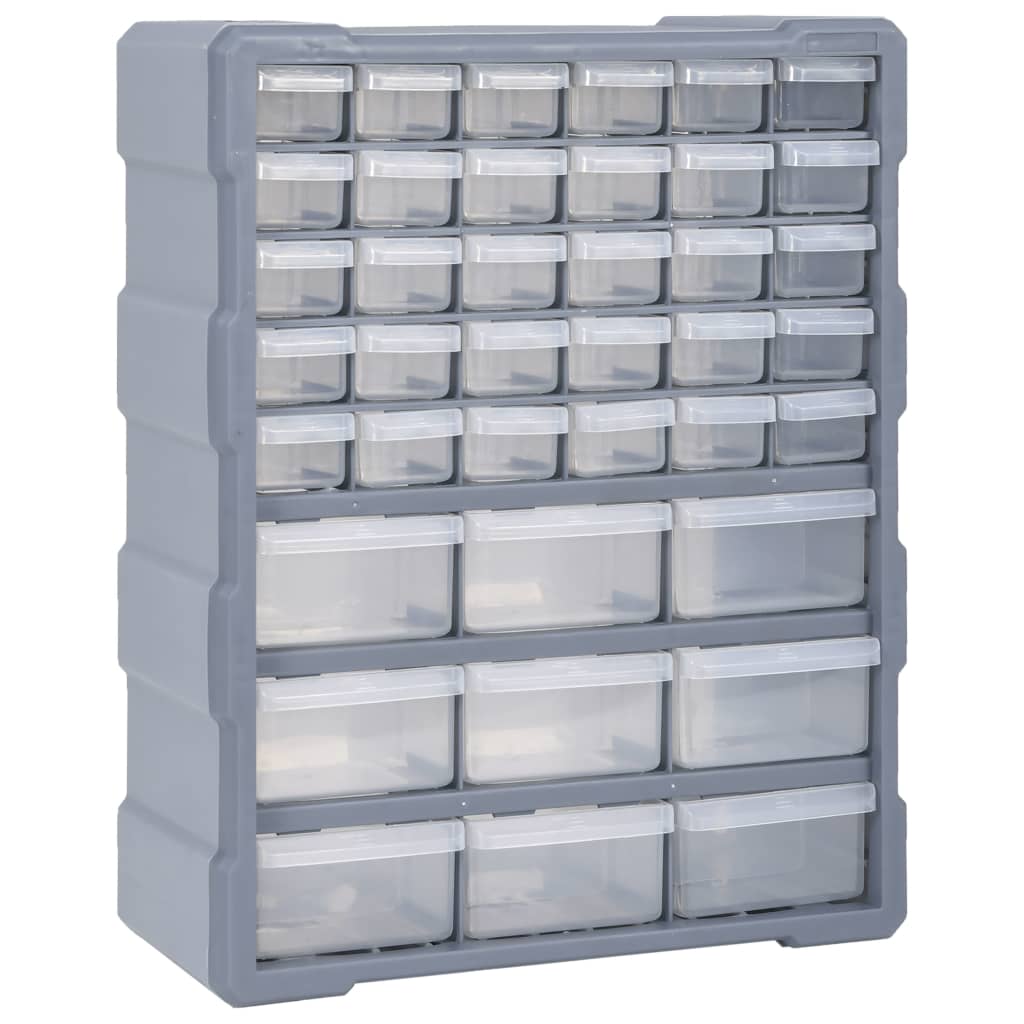 VIDAXL -Organizer mit 39 Schubladen 38x16x47 cm