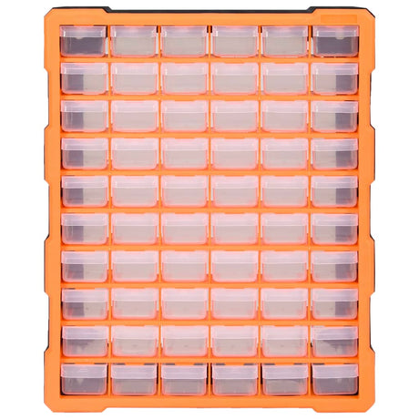 Vidaxl organiser met 60 lades 38x16x47,5 cm