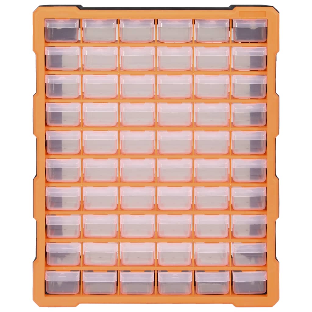 Organizzatore Vidaxl con 60 cassetti 38x16x47,5 cm