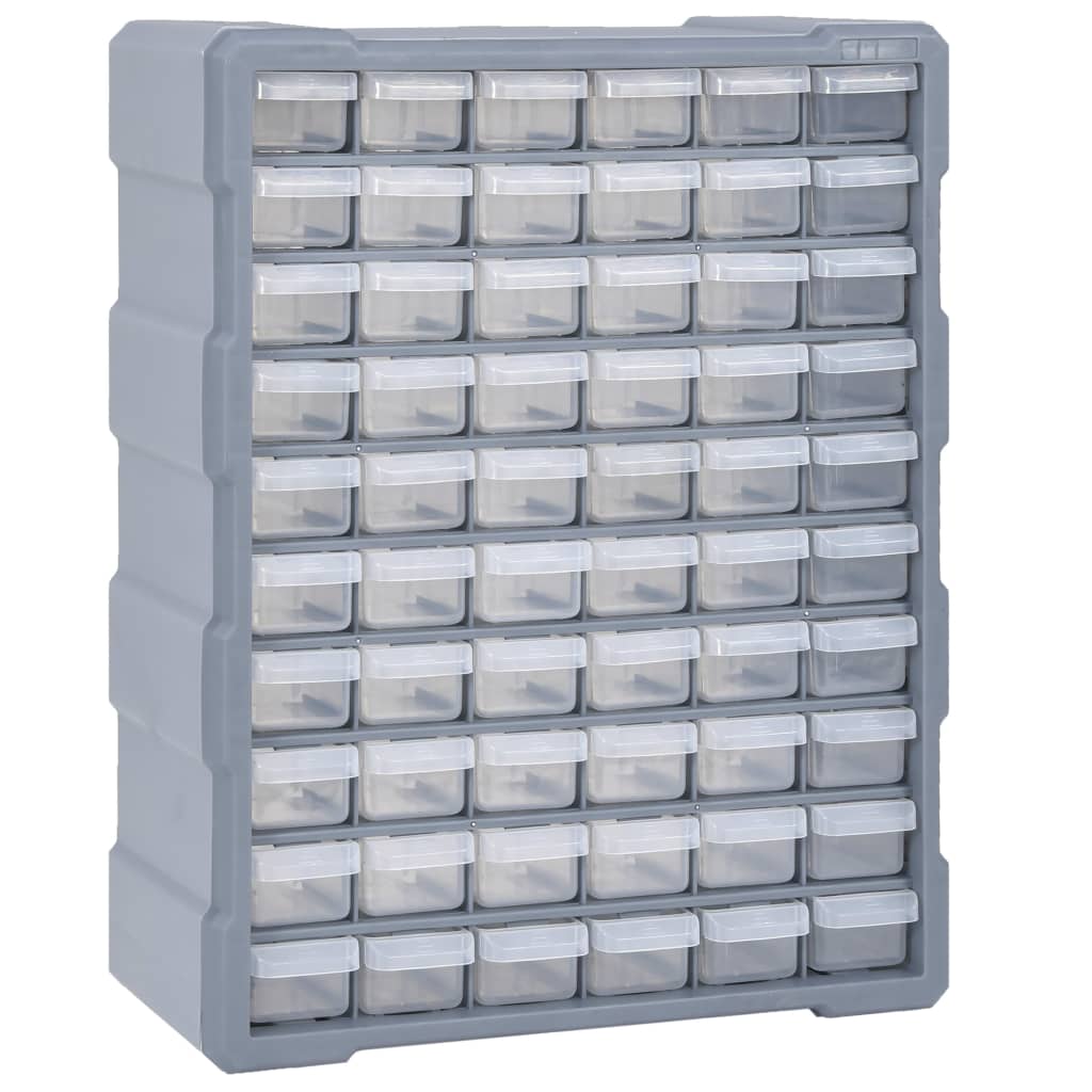 Organizzatore Vidaxl con 60 cassetti 38x16x47,5 cm