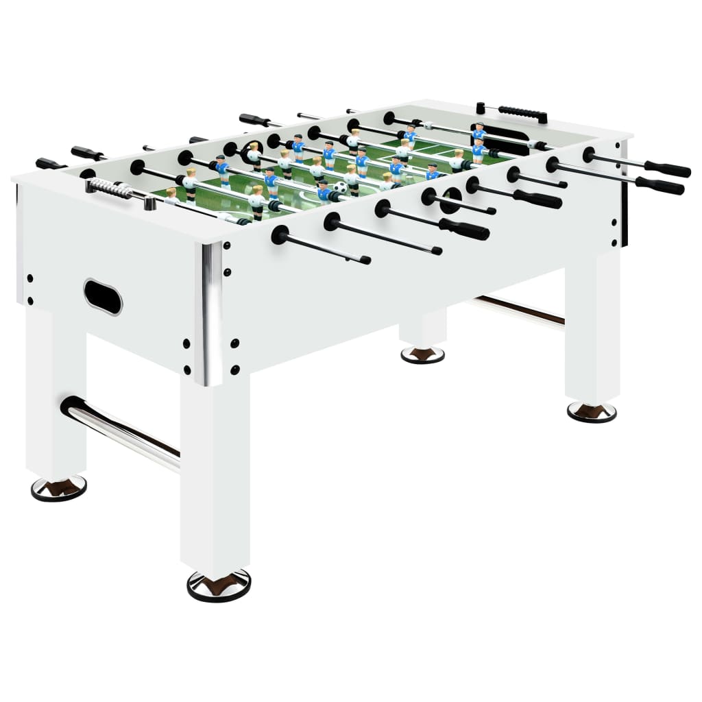 Vidaxl Fotball Tabell 60 kg 140x74,5x87,5 cm stålhvit