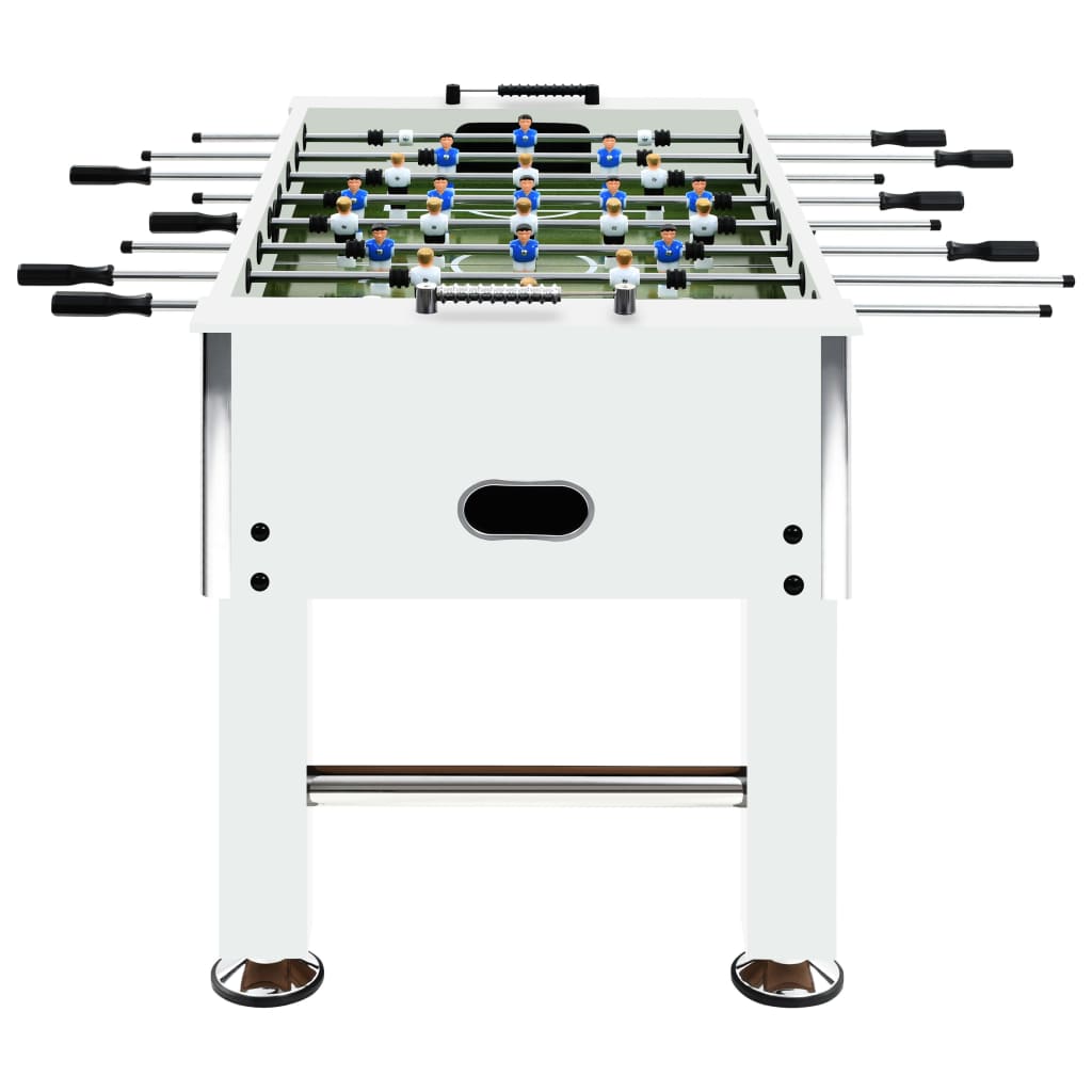 Fotbalový stůl Vidaxl 60 kg 140x74,5x87,5 cm Steel White