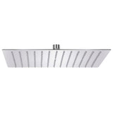 Vidaxl Rain Shower Head Square 30x30 cm rustfritt stål 304