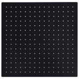 Vidaxl Rain Shower Head Square 40x40 cm en acier inoxydable noir