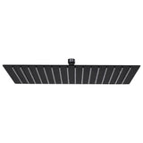 Vidaxl Reen Dusche Kapp rechteckeg 40x30 cm Edelstol Black