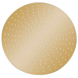 Vidaxl Rain Dochover Head round 50 cm in acciaio inossidabile in oro colorato