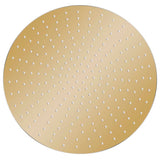 Vidaxl regendouchekop rond 50 cm roestvrij staal goudkleurig