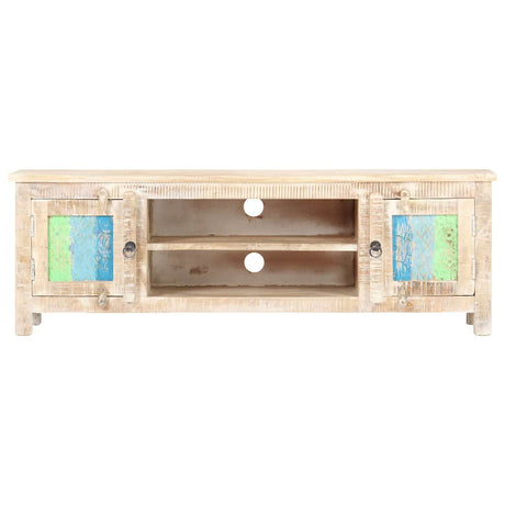 Vidaxl tv-meubel 120x30x40 cm ruw acaciahout