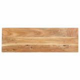 Vidaxl wandtafel 110x35x75 cm massief acaciahout