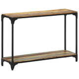 Vidaxl wandtafel 110x30x75 cm massief gerecycled hout