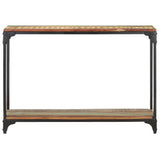 Vidaxl wandtafel 110x30x75 cm massief gerecycled hout