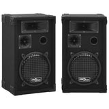 Vidaxl hifi-podiumluidsprekers 2 st passief professioneel 800 w zwart