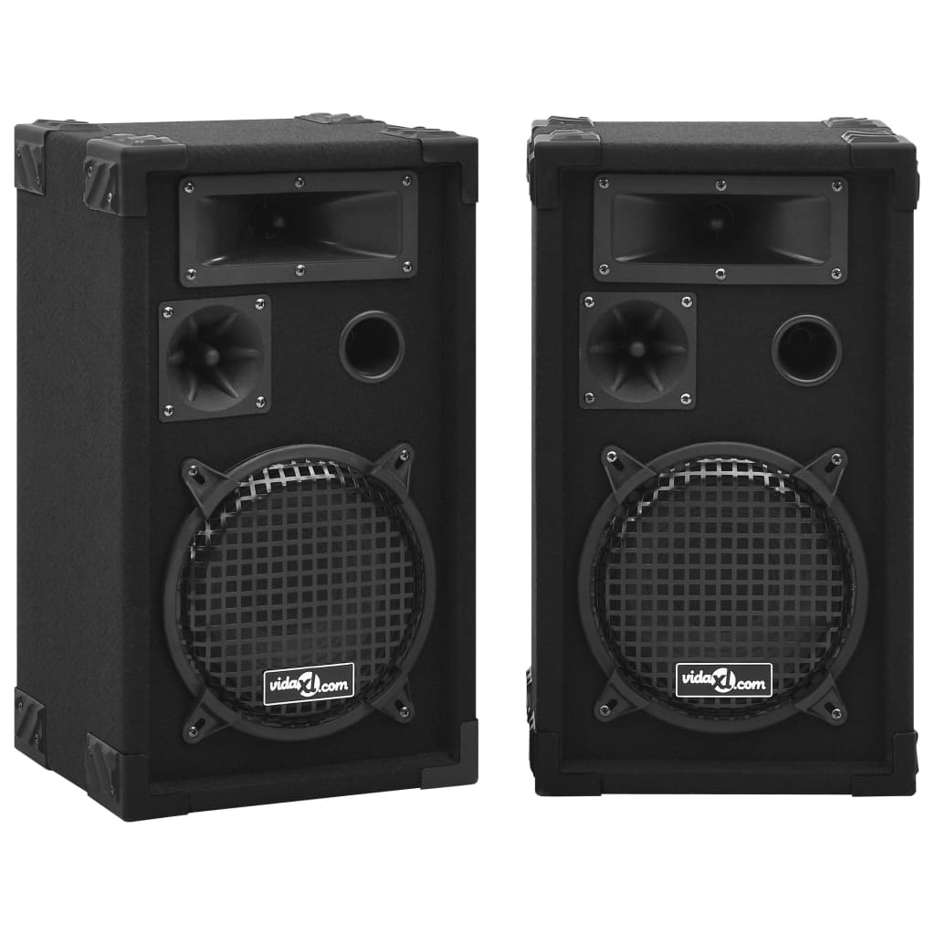 Vidaxl Hifi-Podium altavoces 2 St Passive Professional 800 W Negro