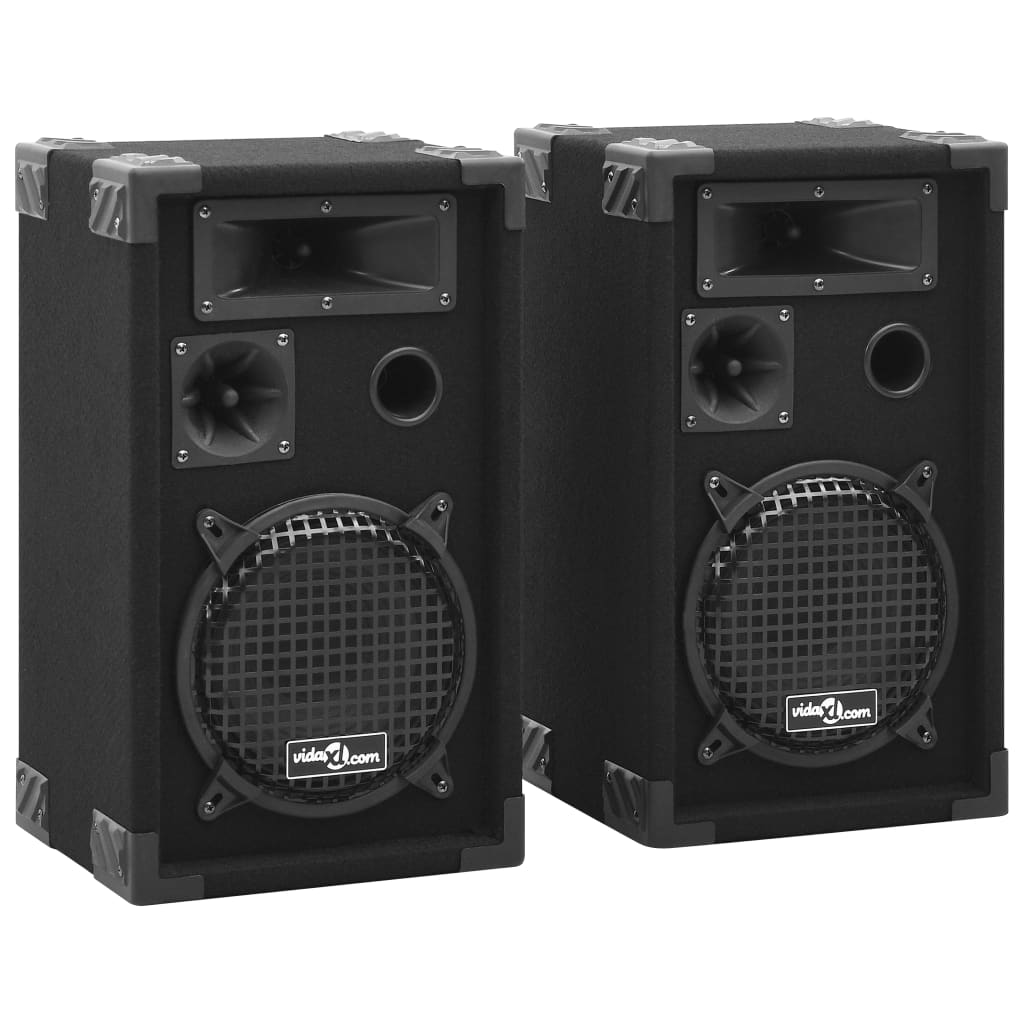 Vidaxl Hifi-Podium altavoces 2 St Passive Professional 800 W Negro