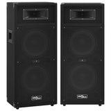 Vidaxl Hifi-Pódium Speakers 2 St Passive Professional 1000 W Black