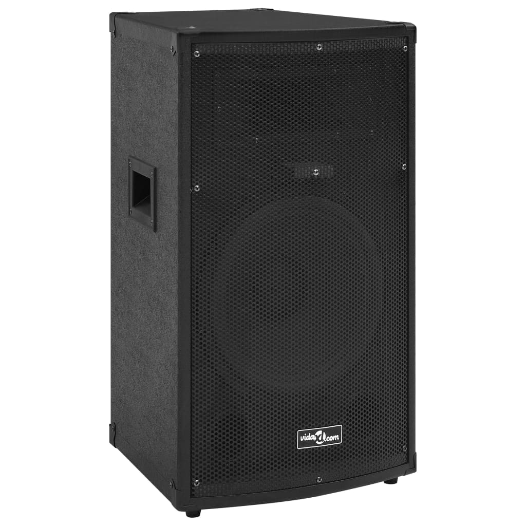 Vidaxl Hifi-Podium Altoparlante Passive 1000 W 37x37x64 cm nero