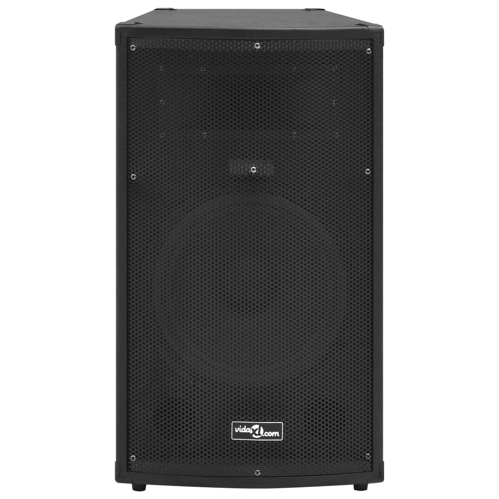 Vidaxl Hifi-Podium Altoparlante Passive 1000 W 37x37x64 cm nero