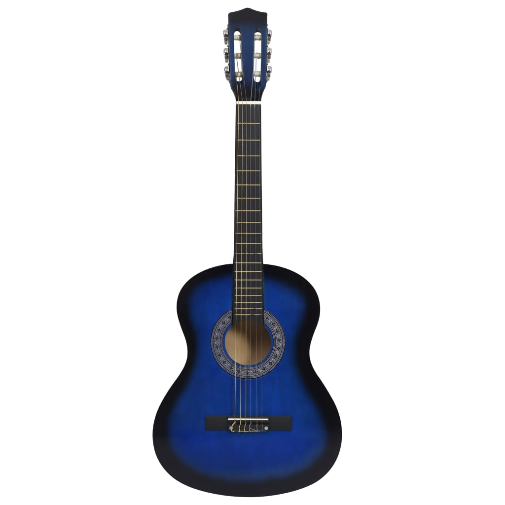 Vidaxl Guitar Classic Prospitore con Tas 3 4 36 Blue