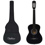 Vidaxl Guitar Classic začetnik s TAS 3 4 36 Black