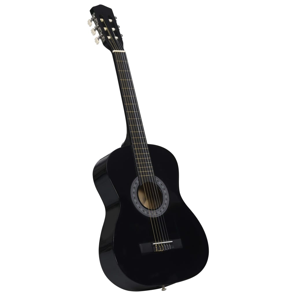 Vidaxl Guitar Classic nybegynner med Tas 3 4 36 Black