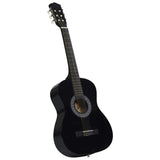 Vidaxl Guitar Classic Nybörjare med TAS 3 4 36 Black