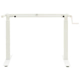 Vidaxl zit-stabureauframe met slinger handmatig wit
