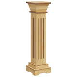 Vidaxl plantenstandaard klassieke zuil vierkant 17x17x66 cm mdf hout