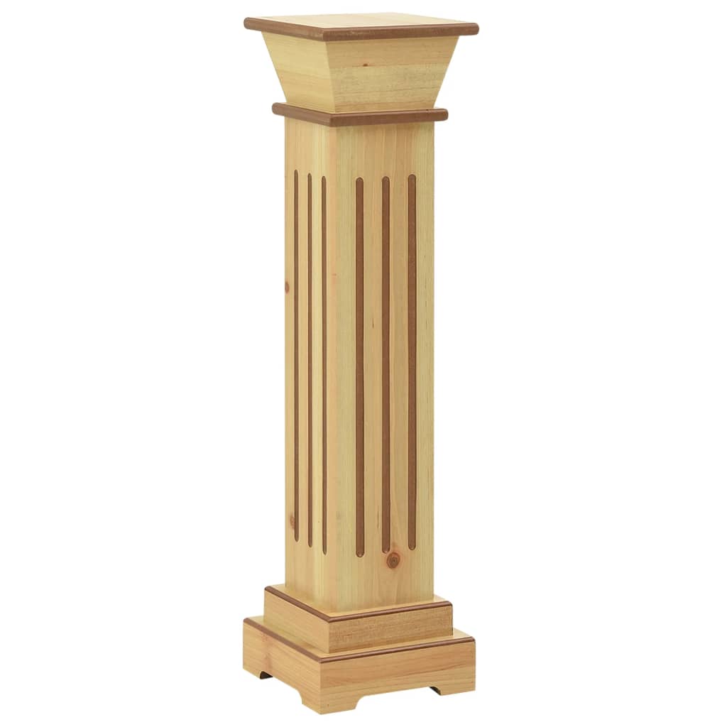 Vidaxl Plant Standard Classic Column Square 17x17x66 cm MDF Wood