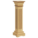 Vidaxl plantenstandaard klassieke zuil vierkant 17x17x66 cm mdf hout