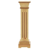 Vidaxl Standard Standard Classic Column Square 17x17x66 cm MDF Wood