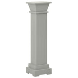 Vidaxl Standard Standard Classic Column Square 17x17x66 cm mdf gris