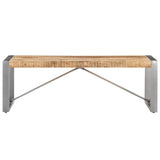 Vidaxl salontafel 120x60x40 cm ruw mangohout