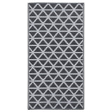 Vidaxl Outside Rug Arakil 120x180 cm pp nero