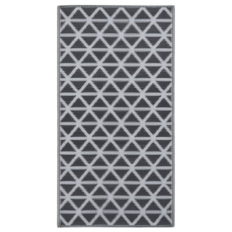 Vidaxl buitenkleed arakil 160x230 cm pp zwart