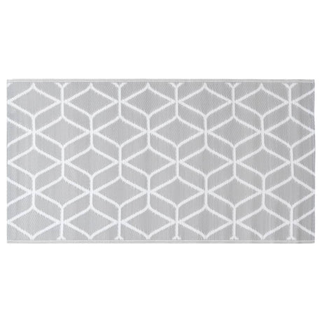 Vidaxl buitenkleed arakil 160x230 cm pp grijs