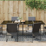 Vidaxl buitenkleed arakil 190x290 cm pp wit en zwart