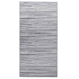 Vidaxl afuera de la alfombra 120x180 cm pp gris