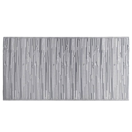 Vidaxl buitenkleed arakil 120x180 cm pp grijs