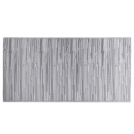 Vidaxl buitenkleed arakil 120x180 cm pp grijs