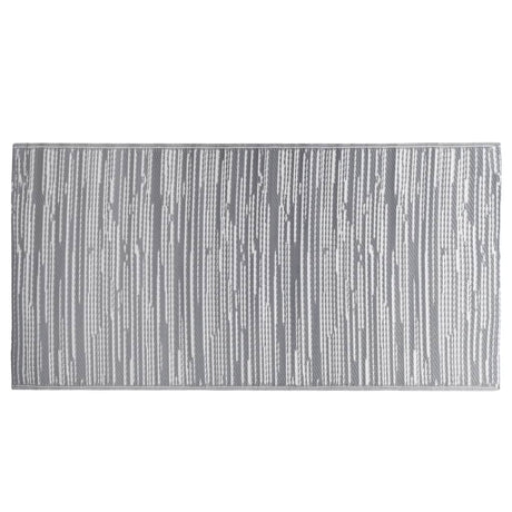 Vidaxl buitenkleed arakil 190x290 cm pp grijs