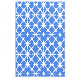 VIDAXL ESTERNO CAGGIO ARAKIL 80X150 CM PP BLU e BIANCO