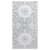 Vidaxl Extérieur Rug 80x150 cm pp Gris clair