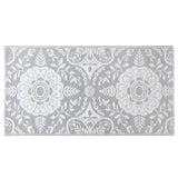 Vidaxl Extérieur Rug 80x150 cm pp Gris clair