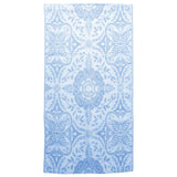 Vidaxl außerhalb Teppich Aakil 160x230 cm pp Babyblau