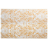 Vidaxl Outside Rug 190x290 cm Pp arancione e bianco